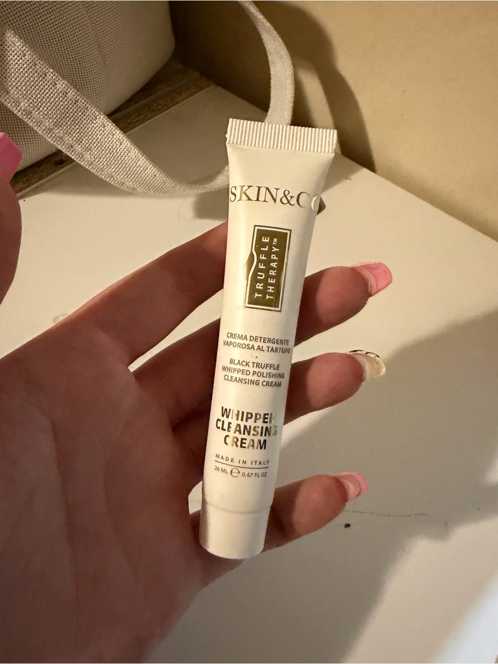 Skin Whipped Cleansing Cream - White & Gold Accent - Picture 2 of 4